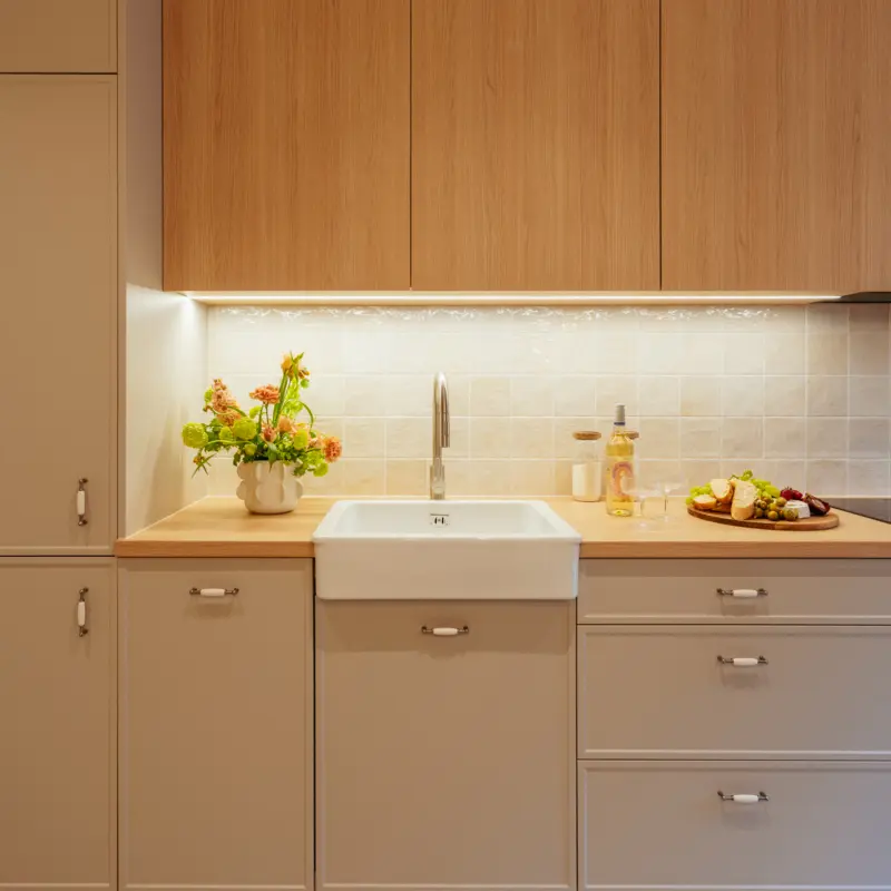 Are IKEA BESTÅ fronts compatible with LED lighting?